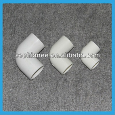 Hot Rigid Pipe Fittings 90 Degree 32mm Pvc Elbow