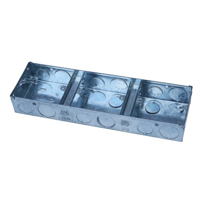 Types of Electrical Cable Junction Box Distribution Gi Back Box